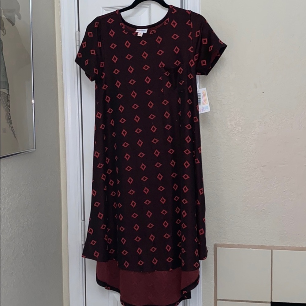 Geometric Carly dress by LuLaRoe